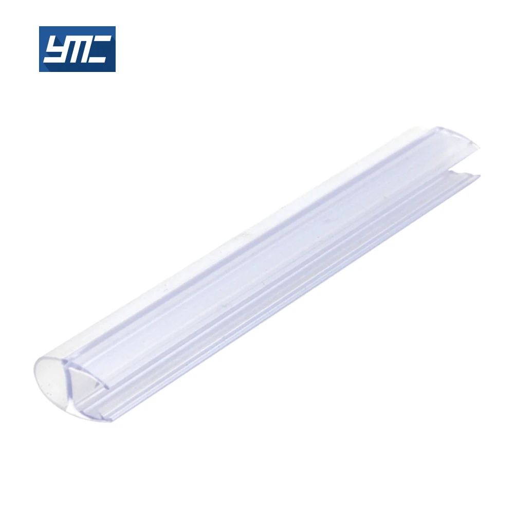 Transparent PVC shower door seal shower door seal strip for sale