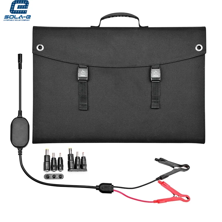 120W High-power Outdoor water resistant mono foldable Travel Solar Charger Solar Cell Phone Charger Panels Solar Energy  Android