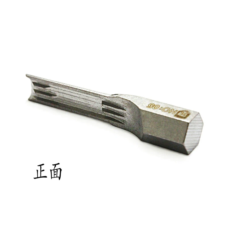 Honest No.5 Lao Bu Yang Double Row Semicircle Soft and Hard Force Opening Power Key Blade Lock Force Tips Locksmith Tools