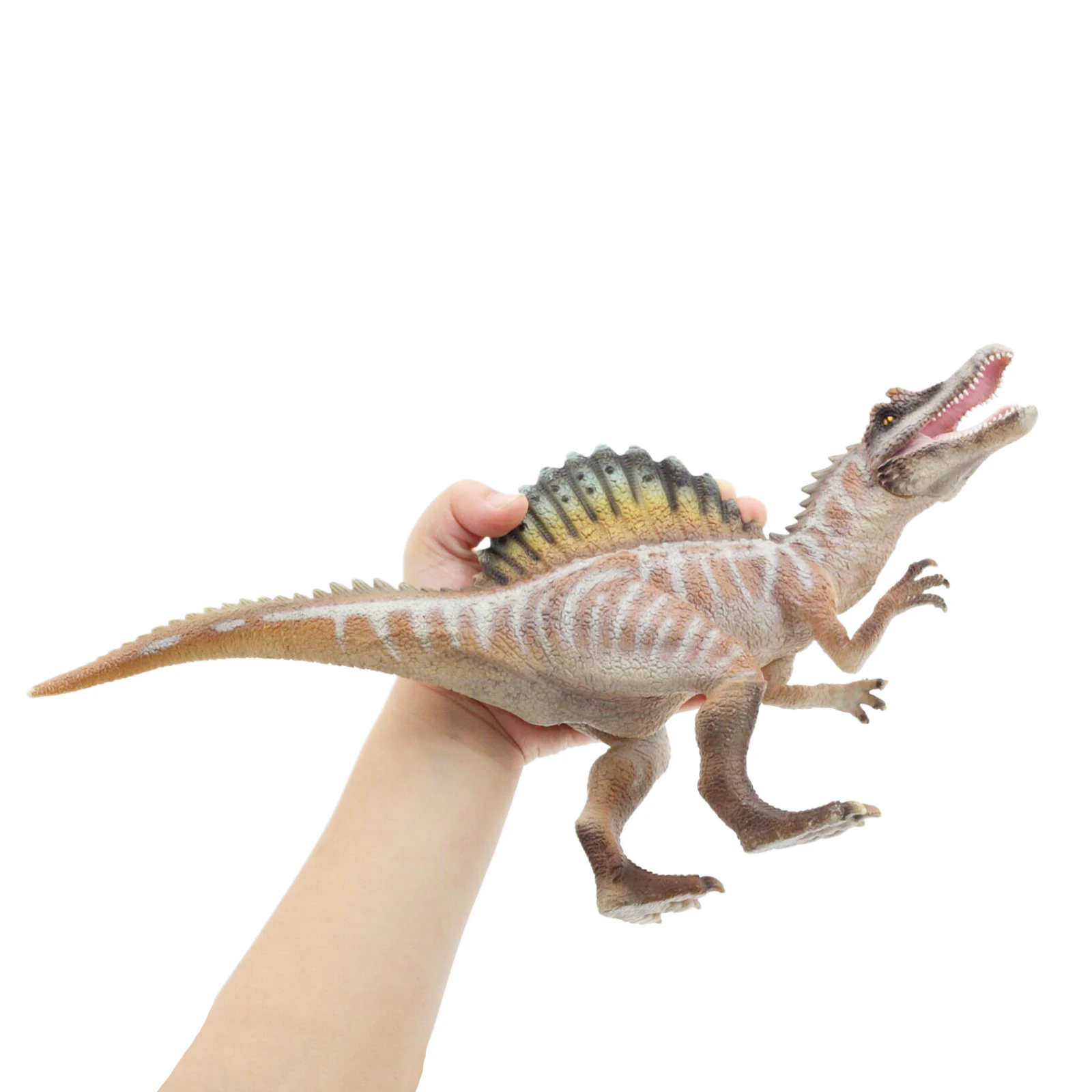 Высокое качество OEM ODM ПВХ пластиковые игрушки животных реалистичные экологически чистые спинозавр