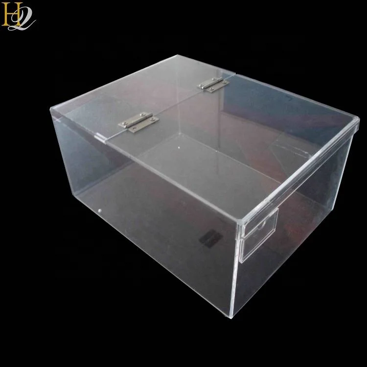 Hot sell  Transparent Acrylic Candy Box Display  showcase with Lid