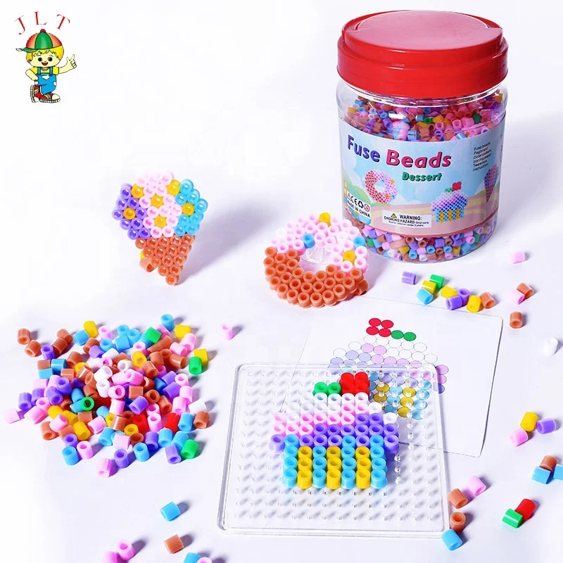 Wholesale DIY Flexible Puzzle Innovative Toy popular multicolor perler beads