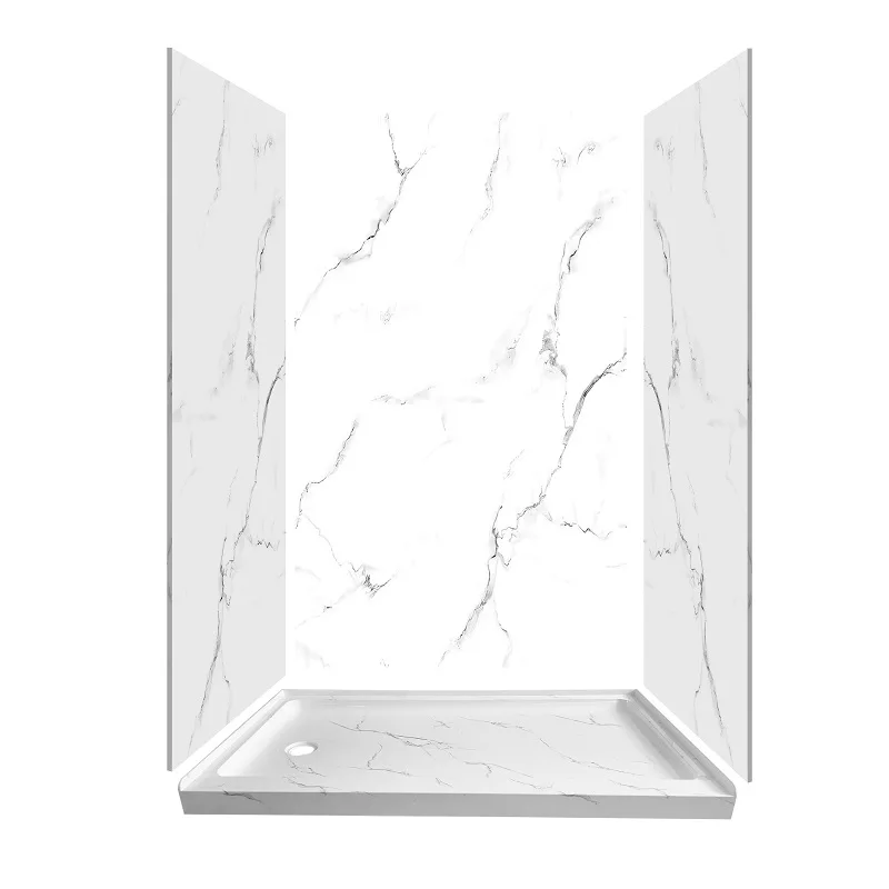 Factory Direct Sale Shower Enclosure Easy Installation Shower Pans Hotel Jazz White Smc Shower Trays