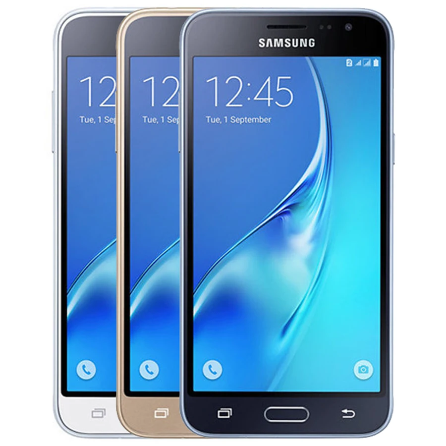 
Для Samsung Galaxy J3 2016 J320F Восстановленный телефон 5,0 дюймов четырехъядерный 1,5 ГБ ОЗУ 8 Гб ПЗУ 4G LTE мобильный телефон DHL 1 шт. 