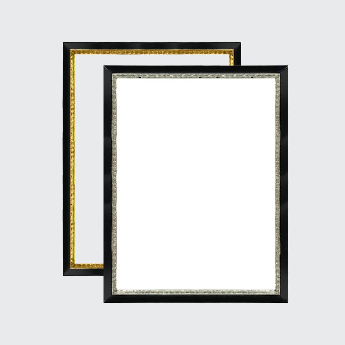 Experienced Factory Customized Free Sample Simple Photo Frame Gold Silver Lips Black Wood Frame Moulding for Picture