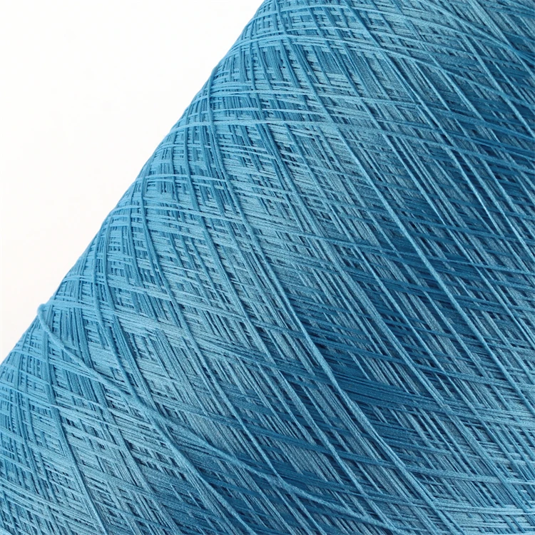 24S/2 Can Be Used for Hand Weaving, Machine Woven 65% Viscose 35% Nylon Fancy Blended Yarn