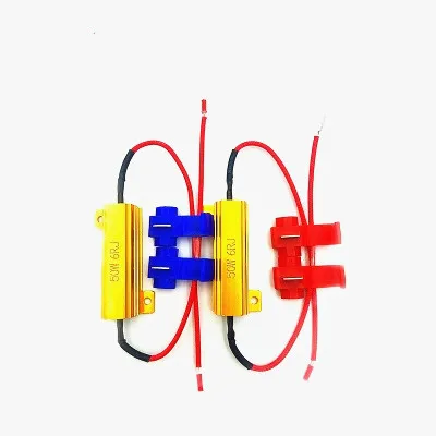 Золотой алюминиевый корпус rx24, 200 Вт, 1000 Вт, 8 Ом, 10 К, 100 Ом, высокая мощность, светодиодная нагрузка, проводной резистор