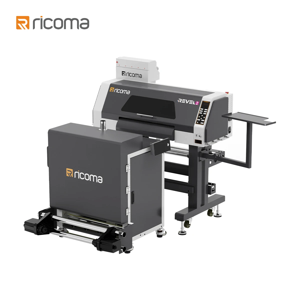 RiCOMA 600mm DTF Printer Automatic T-Shirt Printing Machine with Slim Powder Shaker