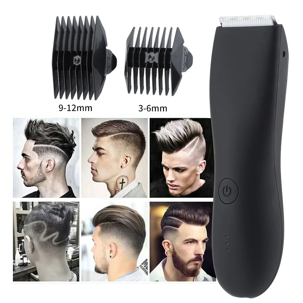 Electric  hair cut machine men waterproof razor blades men razor adjustable safety hair clippers