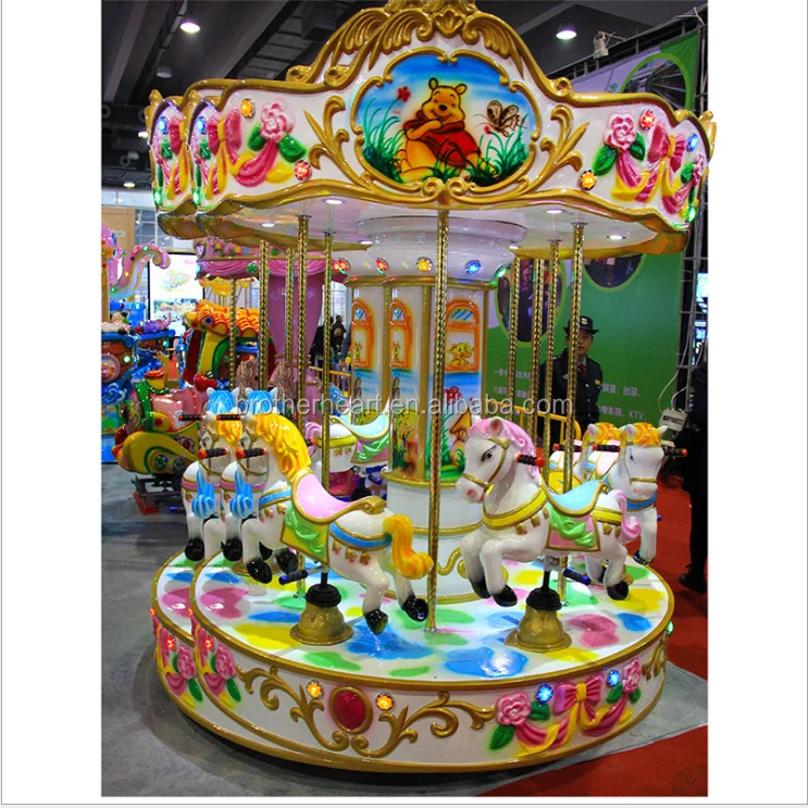 hot sales coin operated carousel  mini carousel rides other amusement park rides for sale