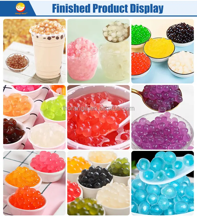 Semi automatic boba tea machine bubble tea pearl making machine