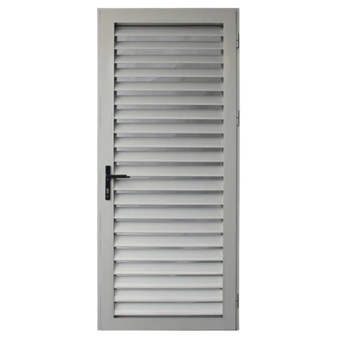 Good quality Australia aluminium ventilation casement louver door shutter door for house