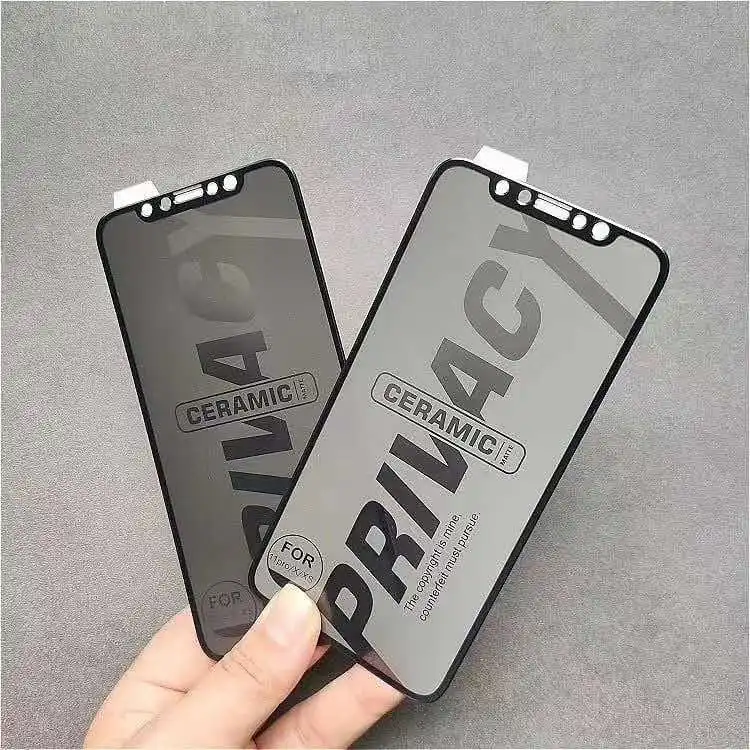 Новинка 2021 года, керамическая Защитная пленка для экрана для iphone 13, 12, 11 pro max, 9d, 11d, 21d, 100d, антишпионская пленка для iphone x, xr, xs, 8, 7, 6