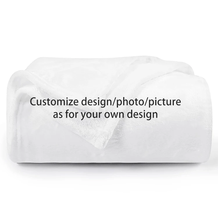 Super Soft China Factory Customize Blanket Warm Fleece Flannel Customization Sherpa Whole Sale