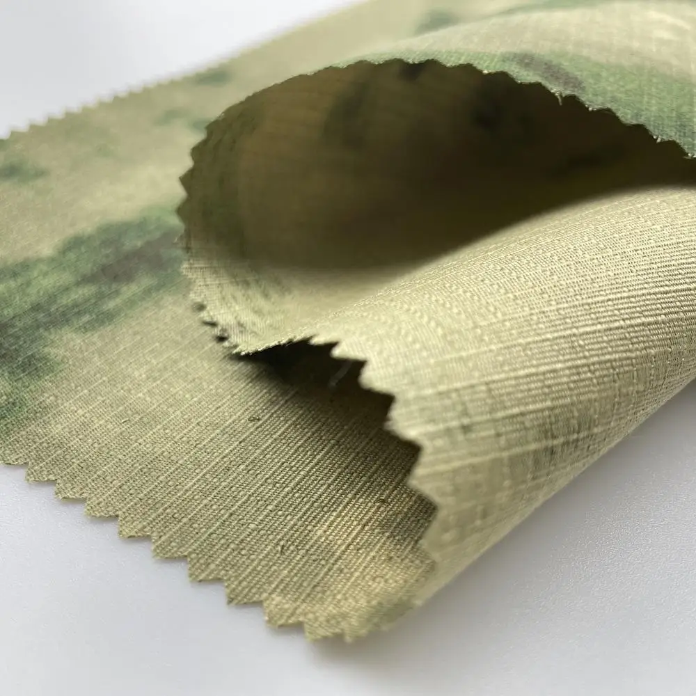 Wholesale Price Ripstop Fabric Workwear Woven Fabric Price Per Meter 150D Camouflage Print Fabric
