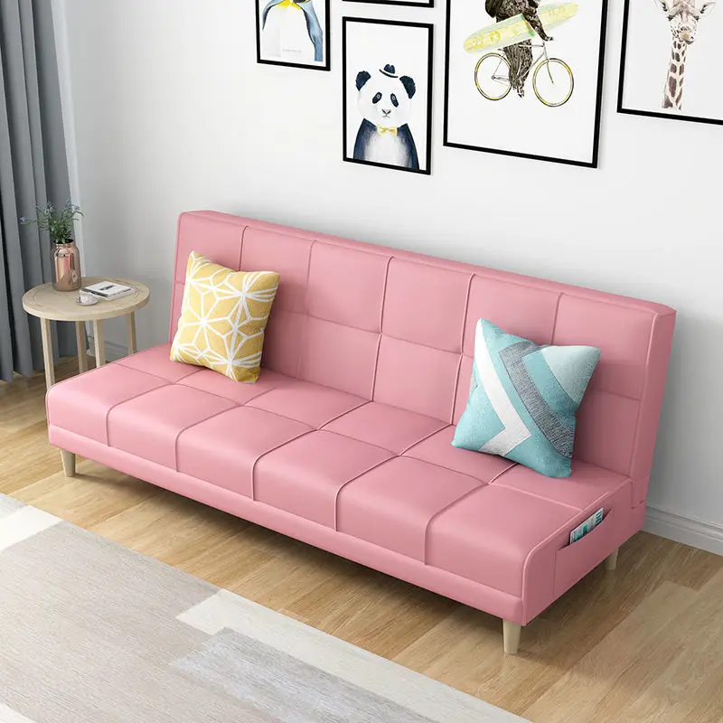 Contemporary Elegant Modern Home Furniture Living Room Fabric Sofa Bed made of technology fabric with metal legs for Home Use