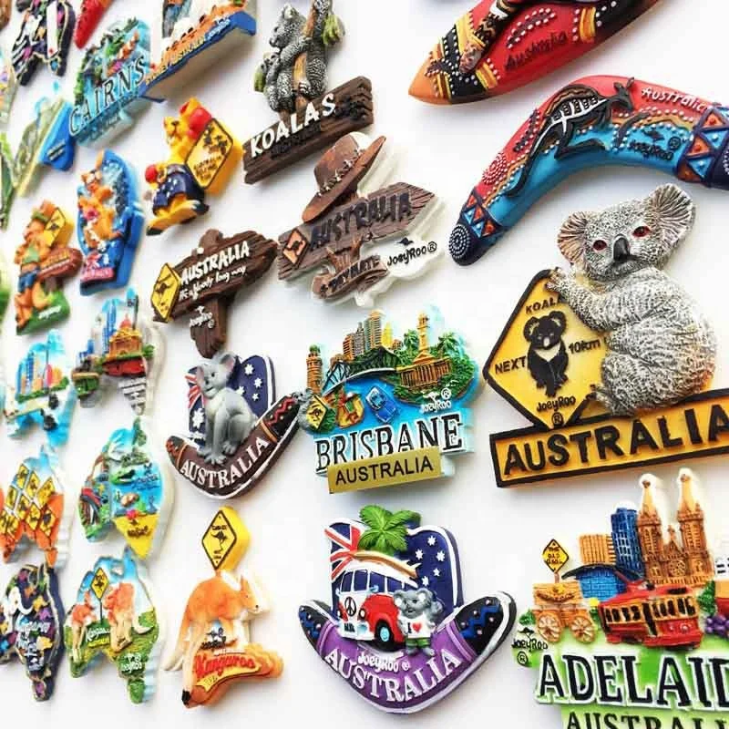 personalised logo resin sea world  stickers 3d fridge magnet tourist souvenir
