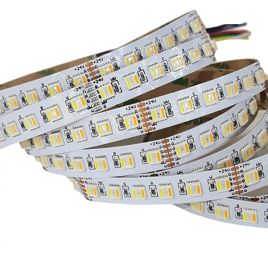 Светодиодная лента 5 в 1 96 cri 90 97 24 5050 светодиодов rbgw rgbcct rgbw rgbww rgb