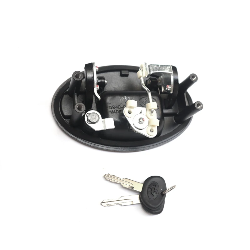 Bus Black Oval Door Lock for King Long Bus