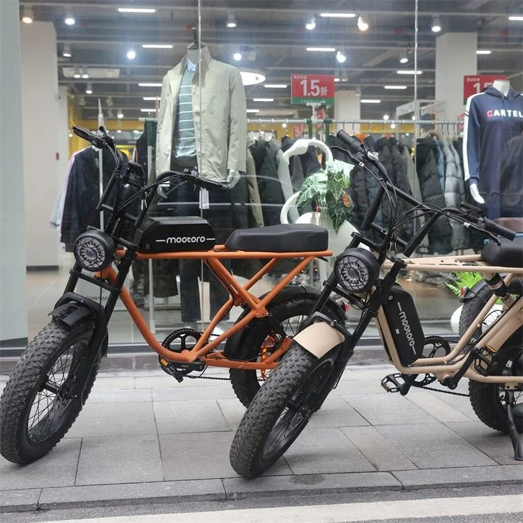 Mootoro C1 48V Battery Retro Electric City Bike 2022 New Cheap Hot Selling Snow Electric Super Fat Tire EBike 73 Road E-bike