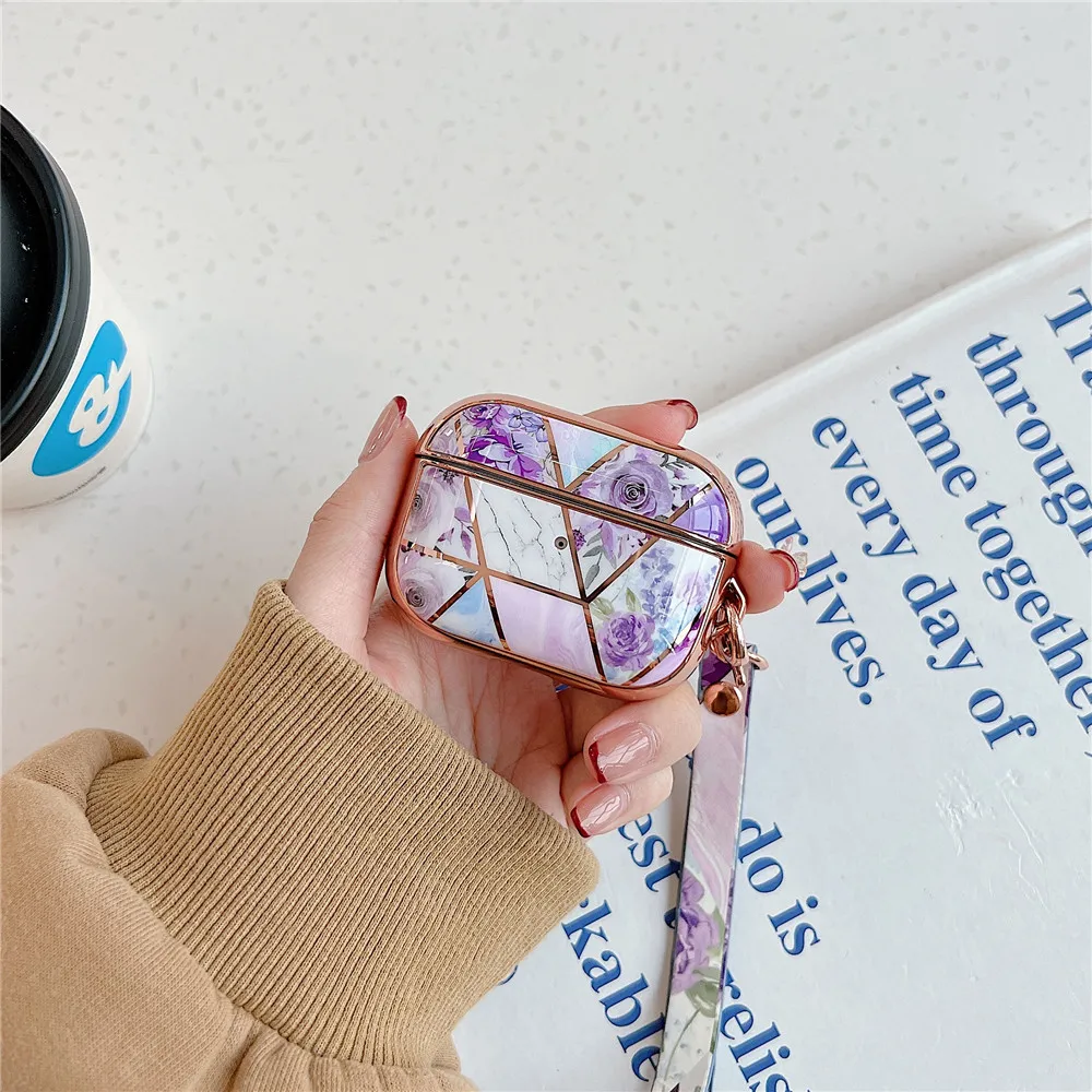 Shockproof Rugged Protective Case with Lanyard for AirPods Pro Full Body Protection Cover for Airpods 3rd Generation