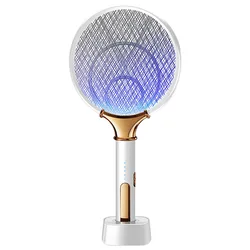USB Electric Mosquito Swatter 2 in 1 mosquito lamp killer Mosquito control racket