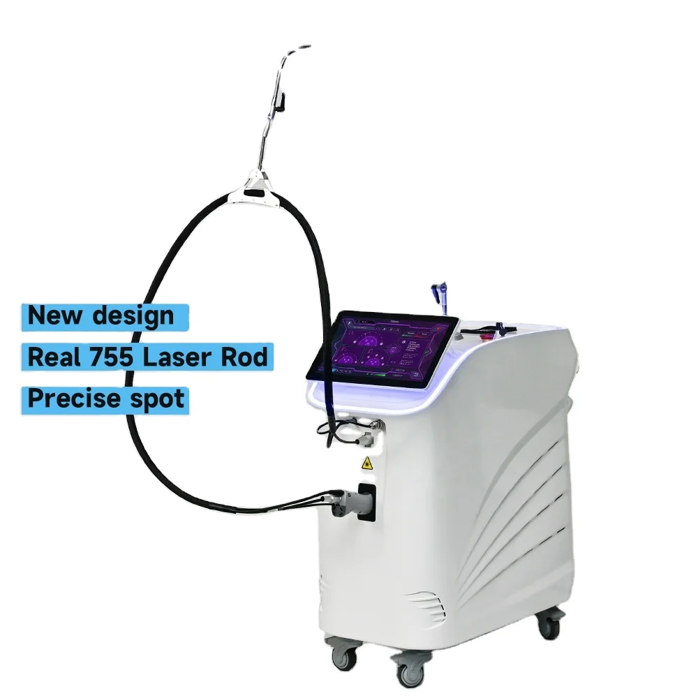 DFLASER Stationary Beauty Device Permanent Hair Removal with Alexandrite Laser for Hair Removal