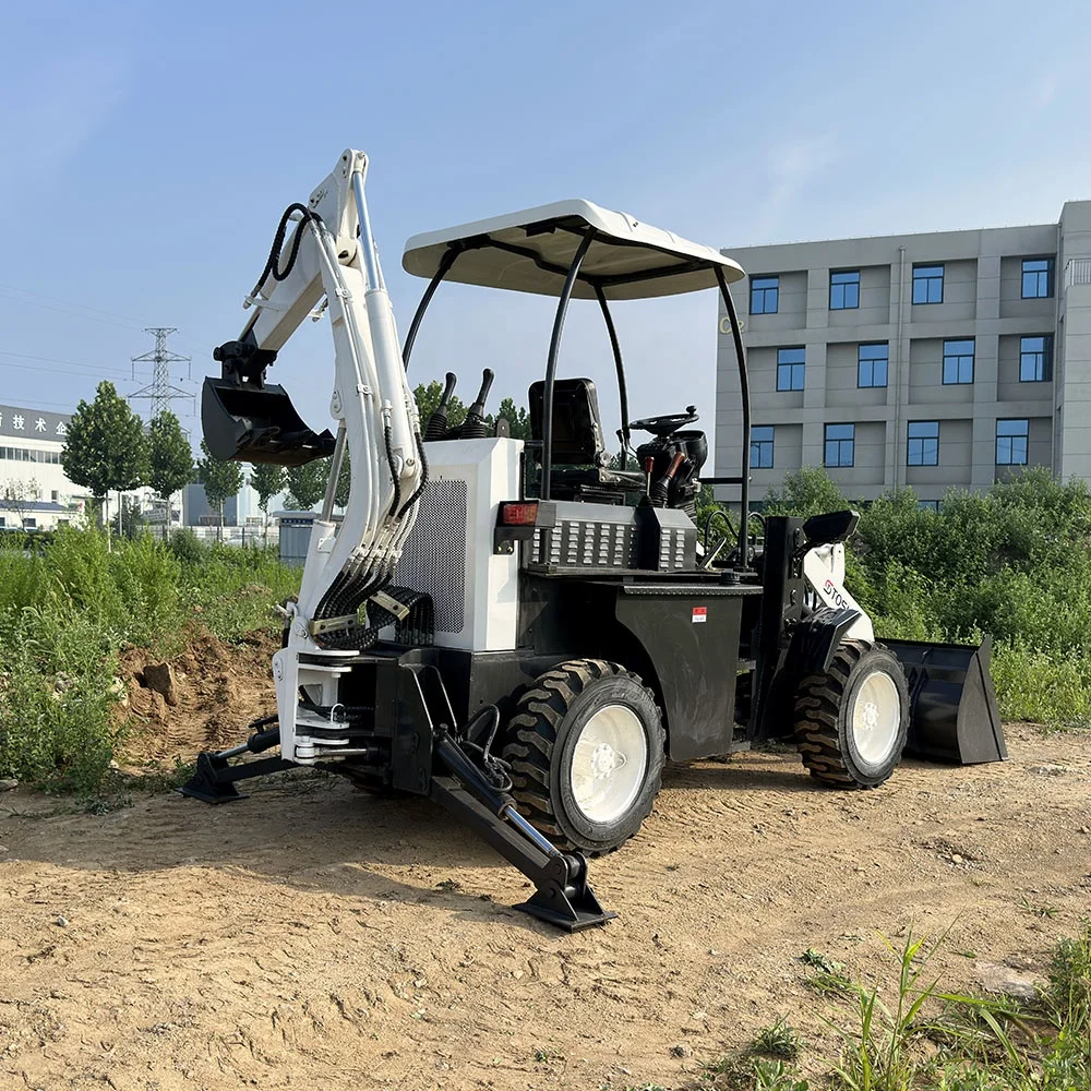 TOSH TH10-50 мини экскаватор-погрузчик гидравлический погрузчик 4x4