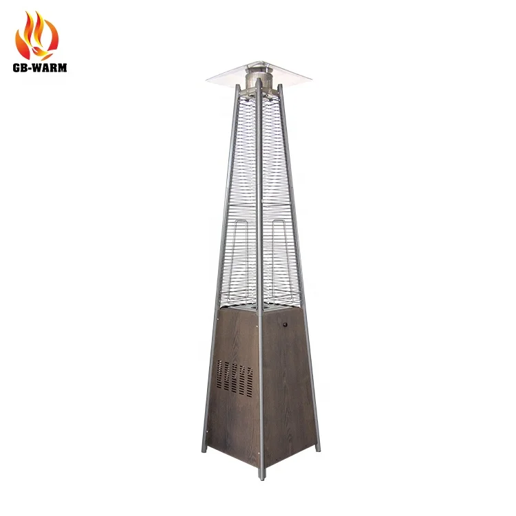 Factory direct supply beautiful fire patio heater high quality cast iron  fire flame heater for garden patio heater
