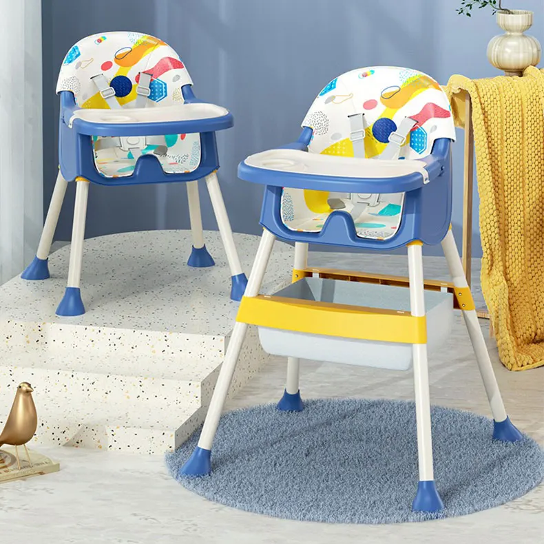 3 in 1 Folding Baby High chair Kids Dinning High Chair Toddler Children Feeding Baby Dinning High Chair
