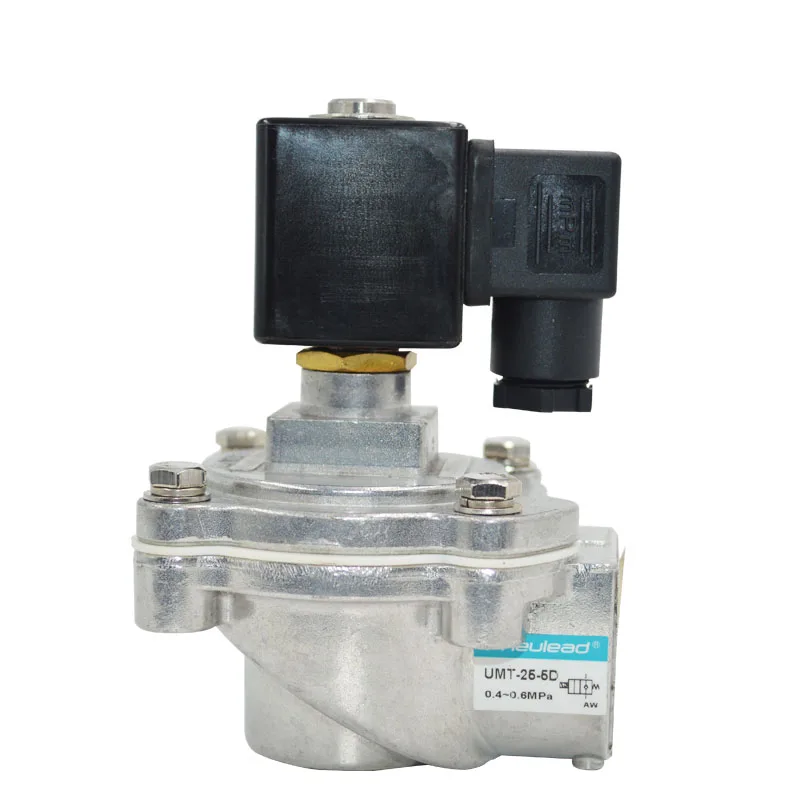 Electromagnetic Pulse Valve UMT-25-5D 1' DC24V Embedded Valve Body Aluminum Alloy Dust Removal Equipment