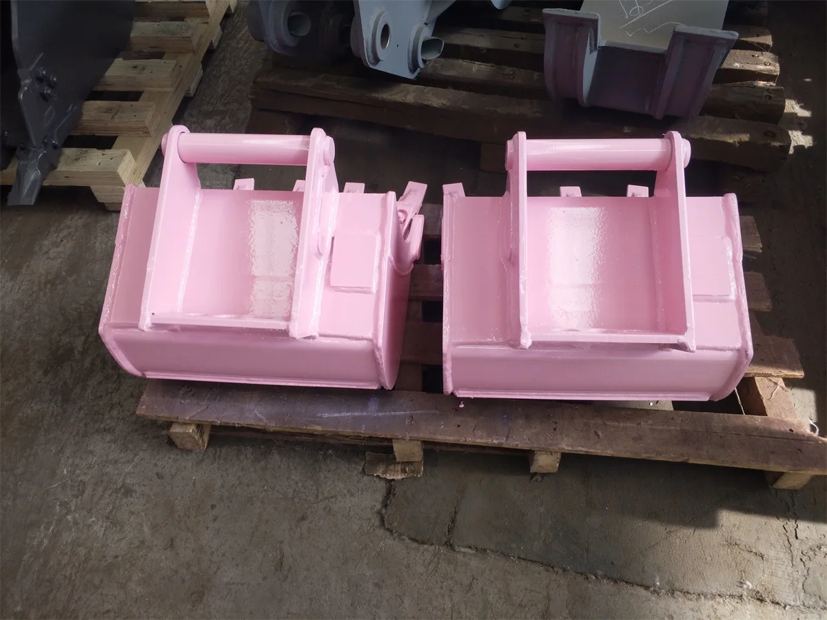 Construction Machinery Spare Parts Equipment Ms01 Ms03 Excavator Attachments Of Digging Bucket For Sale