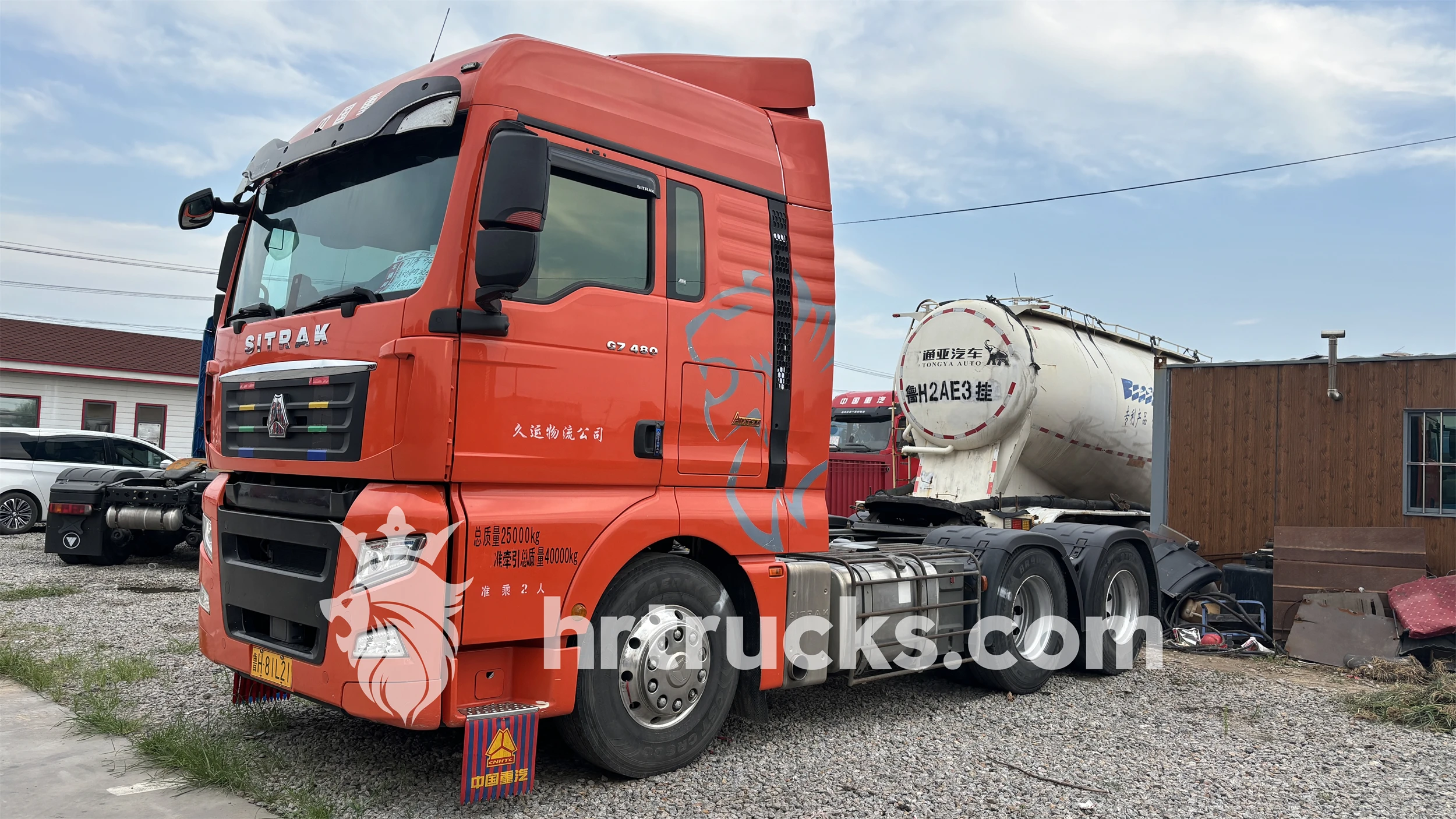 Second Hand SINOTRAK SITRAK 6x4 Diesel Engine Euro 2 Euro 3 Tractor Truck Low Price Traction Truck for Sale