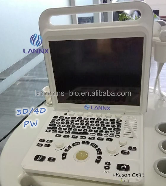 LANNX uRason CX30 Factory Quality Pregnancy use PW/CFM ultrasound Portable color doppler ultrasonido scanner ultrasound system