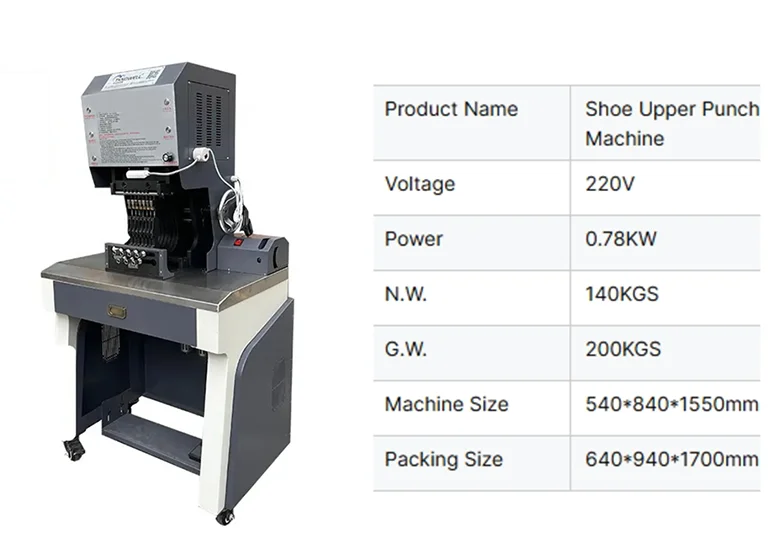 Professional Shoe Upper Punching Machine