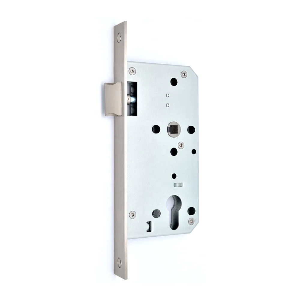 European passage stainless steel 304 mortise lock 72ZL with fire resistance for metal door 55mm