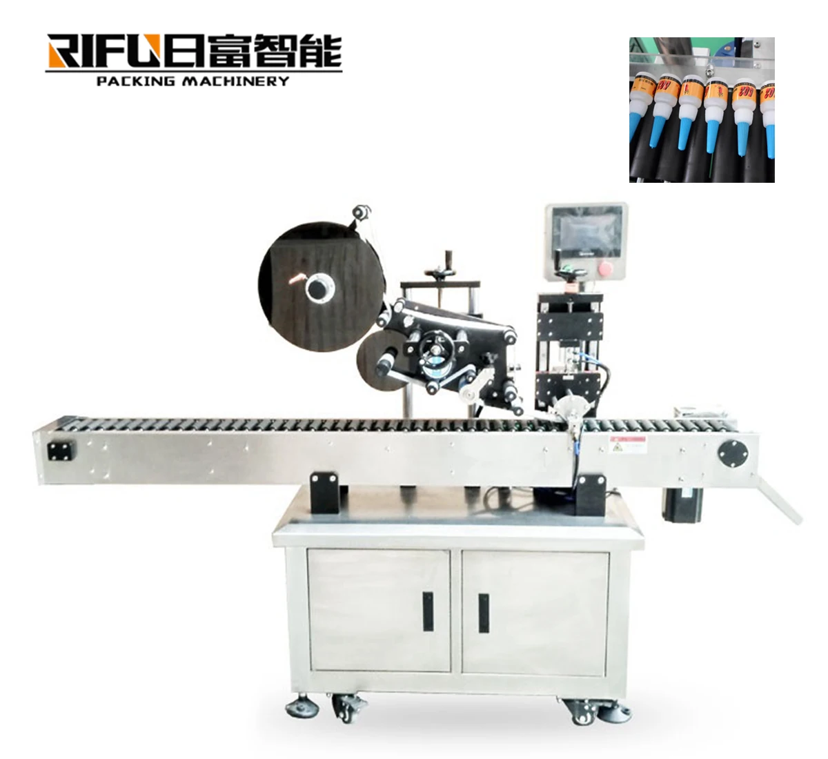 Pipe Tube Glucose Reagent Tube Horizontal  Labeling machine
