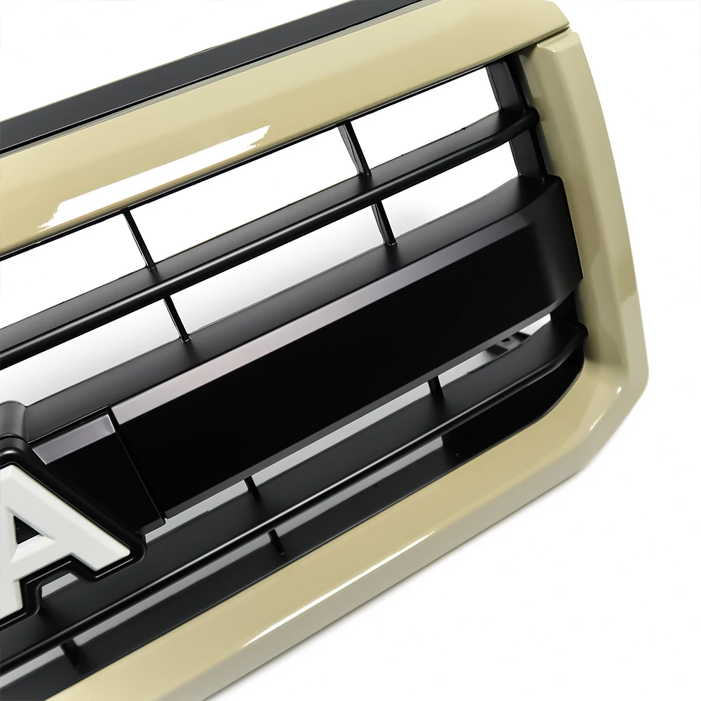 Car Front Bumper Grill Racing Grille For Toyota Land Cruiser 70 Series LC70 LC75 LC76 LC78 LC79 Car Exterior Accessories