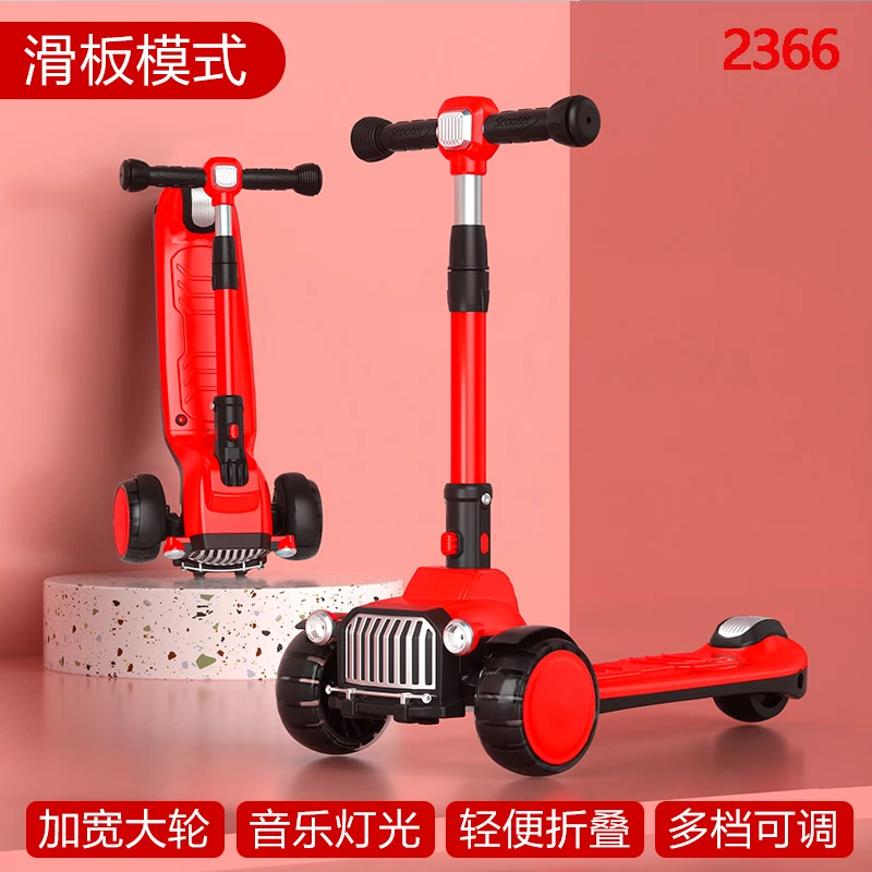 Factory price scooter for kids 3 wheel kick scooter baby toy balanced slide car children kid scooter