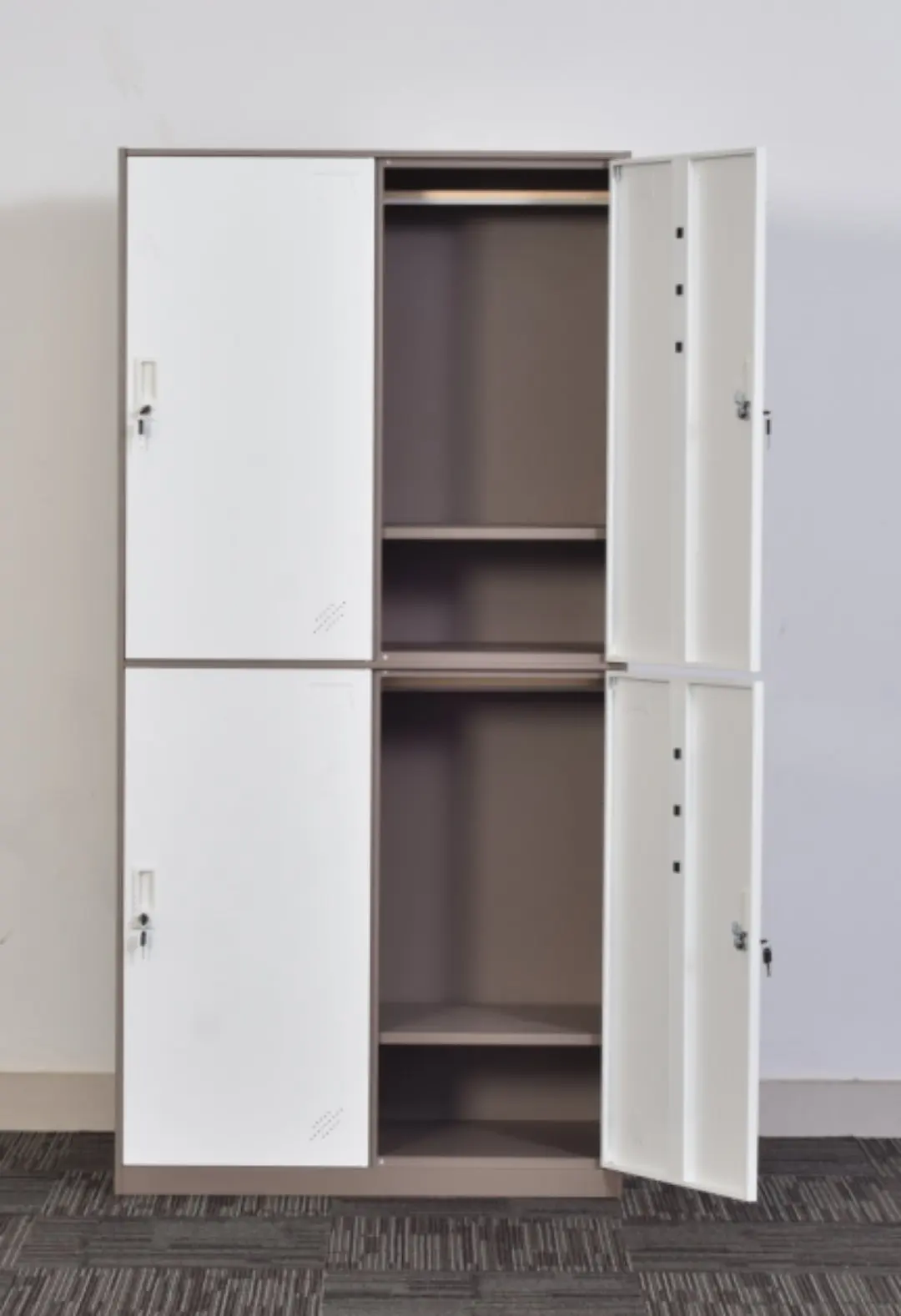 Staff Work Clothes Locker Box Storage School Locker Cabinet 6 Door Steel Locker kabinet loker armario casier metal armadiet