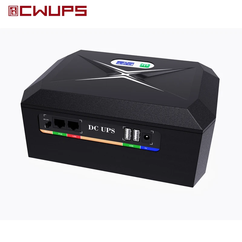 Cwups 120 Вт источник бесперебойного питания устройство мониторинга маршрутизатор камеры с использованием оптического модема