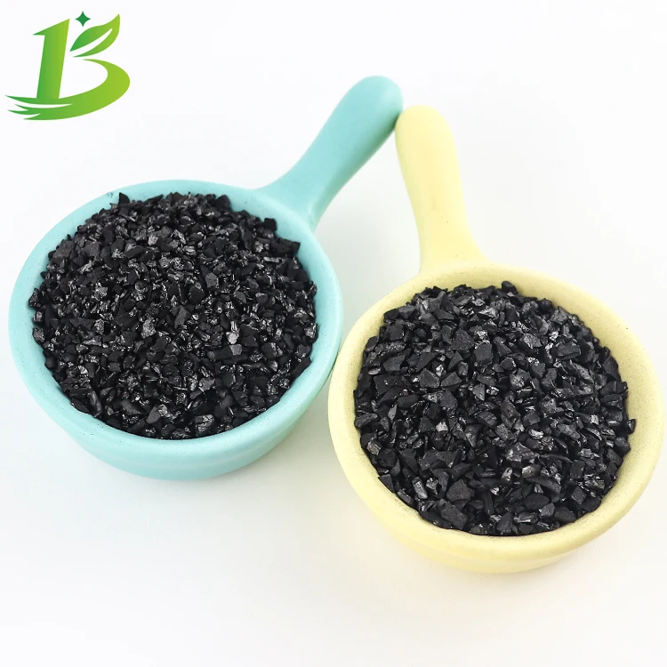 25kg Coconut Shell Gold Granular Activated Carbon 6x12 Mesh Chemical Auxiliary Agent Black Granule