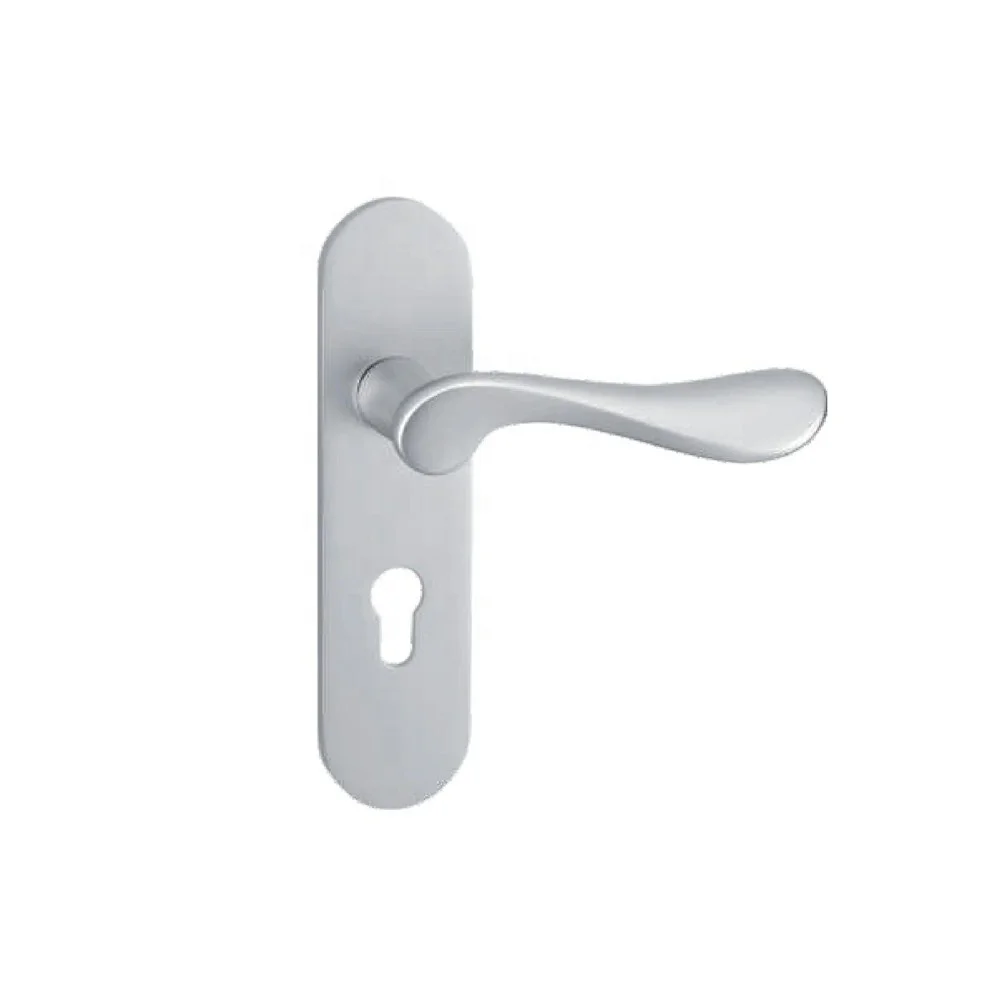 Hot Selling Competitive price  inner door handle Matte black stainless steel  Contemporary Type door handle
