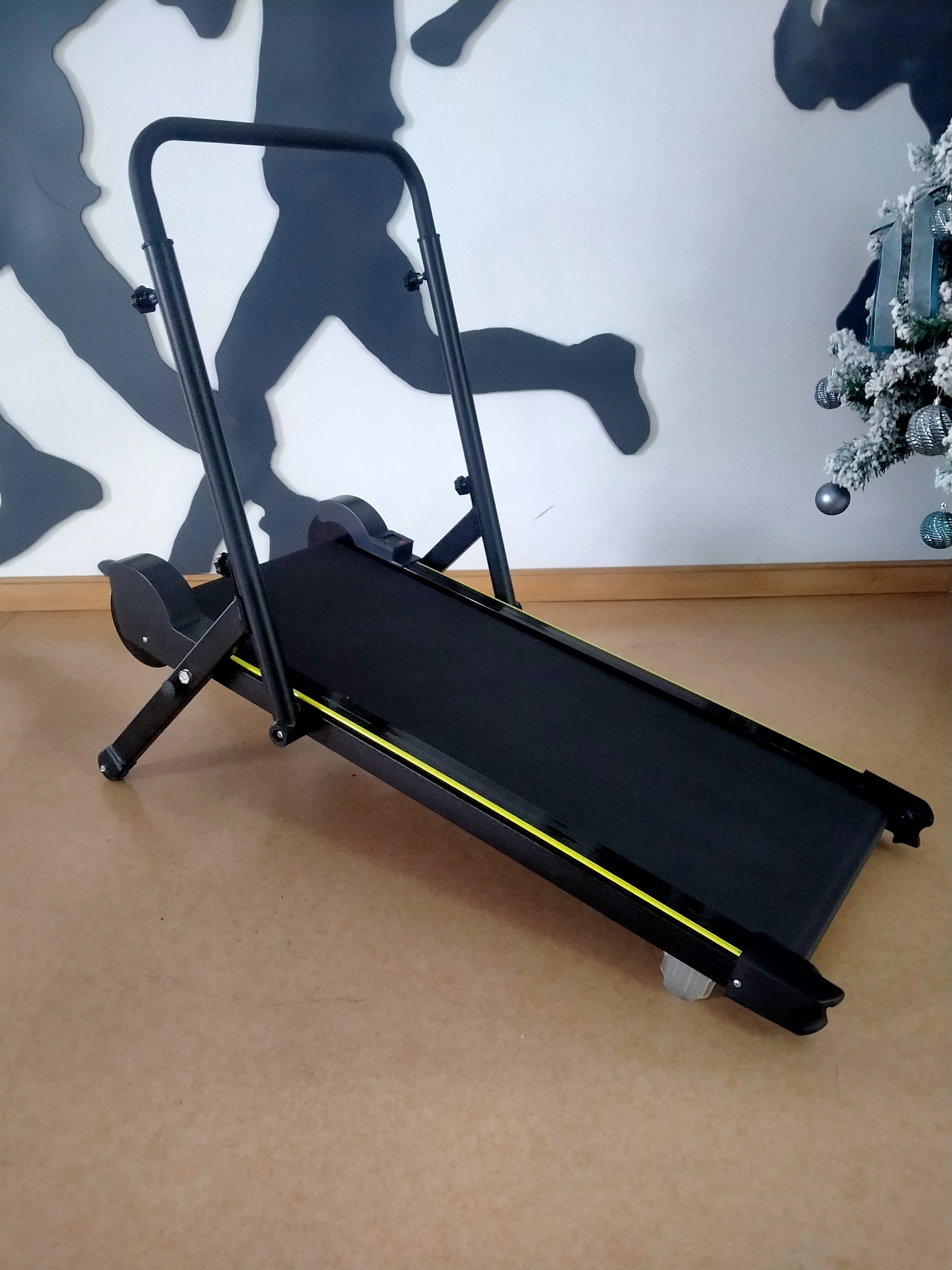 Manual Home Foldable Space Saving Fitness Equipment Treadmill