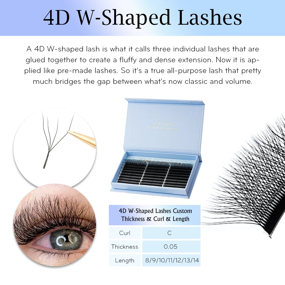Trending products 2023 new arrival matte dark black volume lash extensions cashmere classic individual eye lash extensions trays