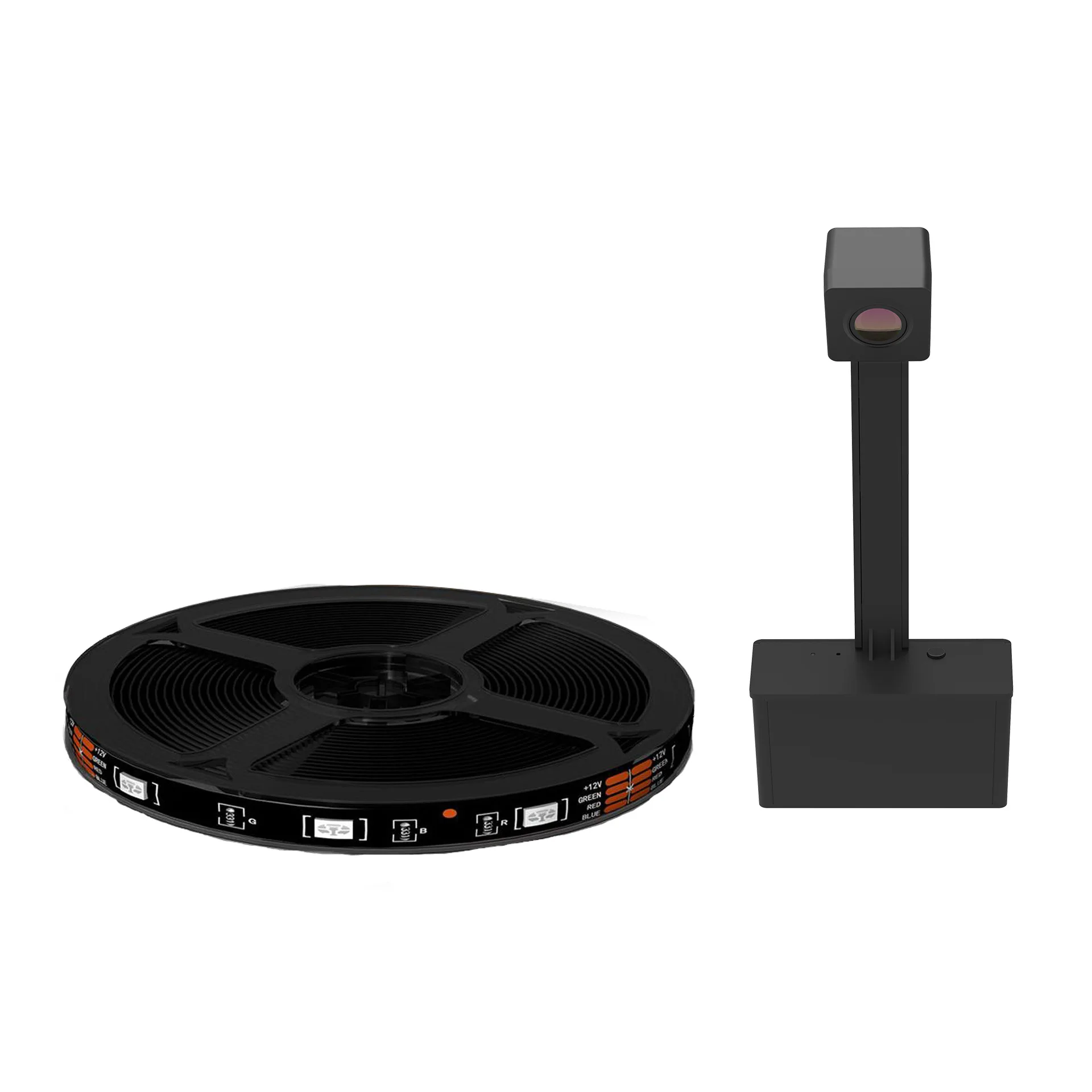 Alexa& Google Music Sync Tuya App Control TV Light for 50-70 inch TVs RGBIC Wi-Fi TV Backlights with Camera Led Strip Light