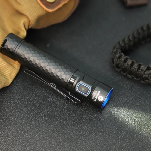 Бринит USB перезаряжаемый ежедневный светодиодный фонарик SST40 Linterna