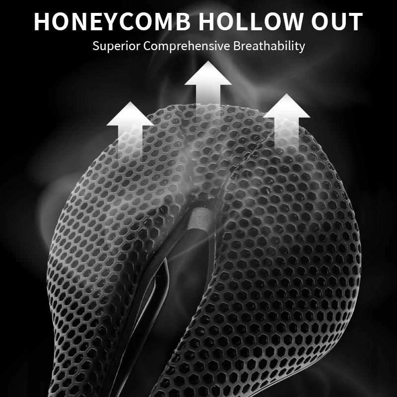 OEM/ODM BUCKLOS 3D Printing Bicycle Seat Honeycomb 3D Bike Saddle Long Distance Road Mountaine Bike Seat Cushion Cycling Parts