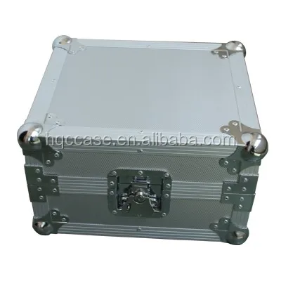 30mm aluminum frame denon mc4000 case turntable flight case with trolley