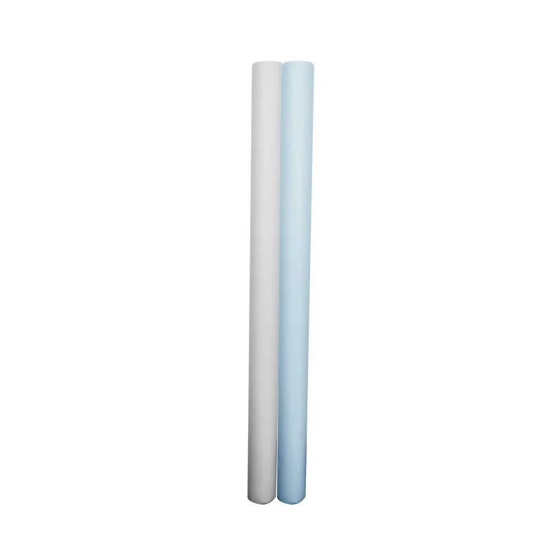 White Blue Non-Woven Fabric Cleaning Roller Cloth Customizable Dry Wet Cloth for HDB Komori Machine Printing Materials